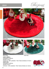 PREZIOSA SOTTOALBERO BIG XMAS 25031 IN PELLICCIA